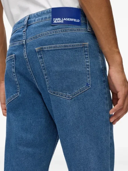 Blugi Karl Lagerfeld Jeans albastru