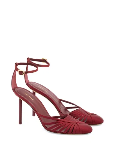 Pantofi cu toc Ferragamo roșu