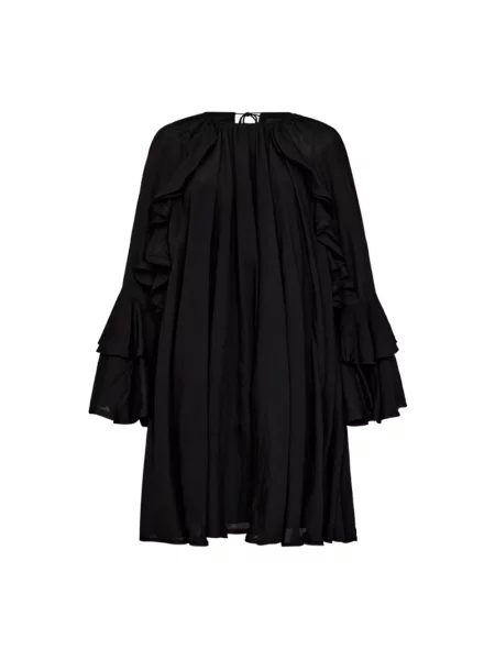 Sukienka Copenhagen Muse z falbankami czarna