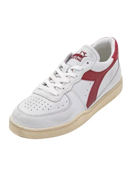 Sneakersy Diadora skórzane retro białe