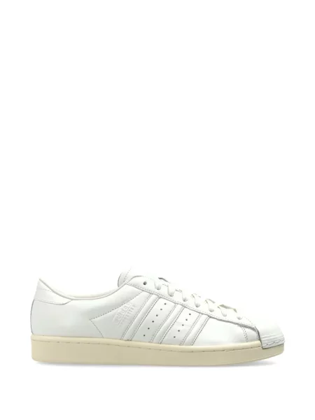 Hanorac Adidas cu broderie retro alb