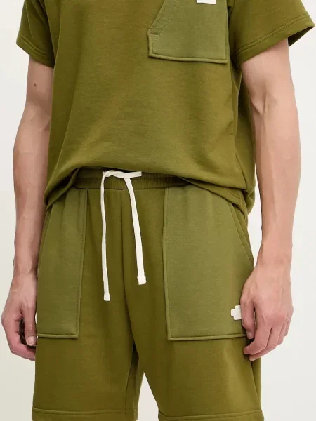 Kratke hlače The North Face Terry Regular zelena