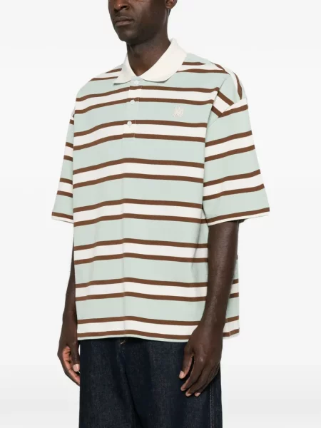 Scurt tricou polo Amiri verde