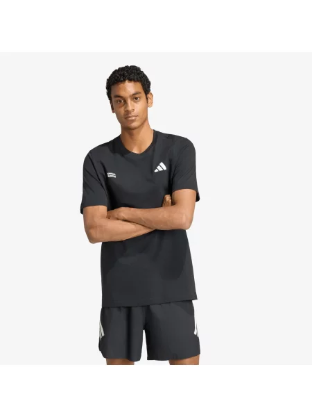 Tricou adidas M Run Ess G T Black XL negru