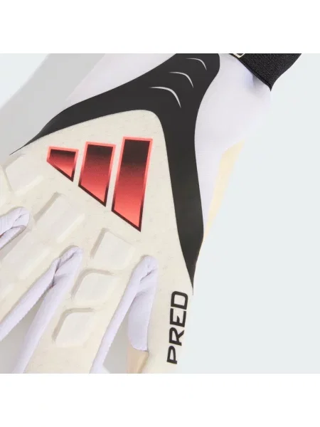 Brankářské rukavice Predator Pro Junior bílé