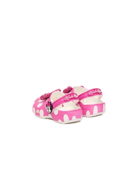 Crocs Šlepetės Kids Minnie Mouse Classic Clog rožinė