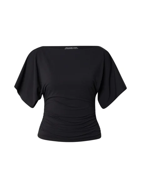 Abercrombie & Fitch Tricou negru