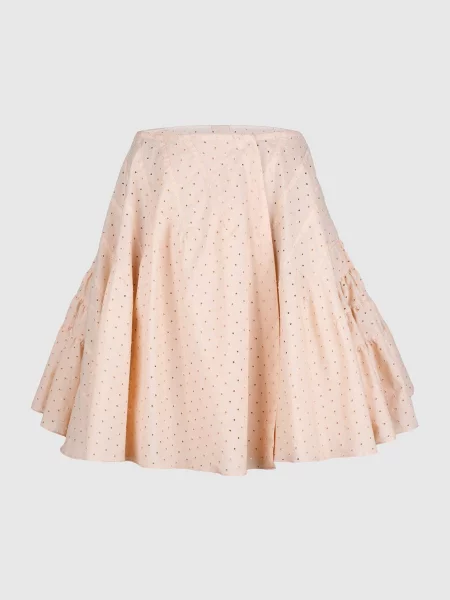 Цвітіння спідниця Azzedine Alaia помаранчева