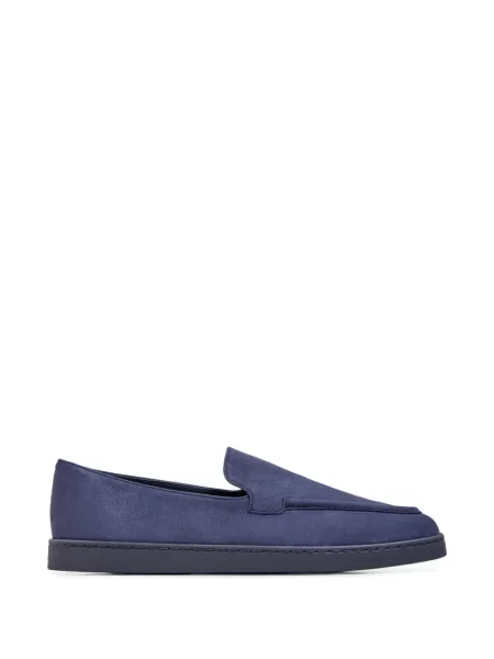 Pantofi loafer Church's din nubuc albastru