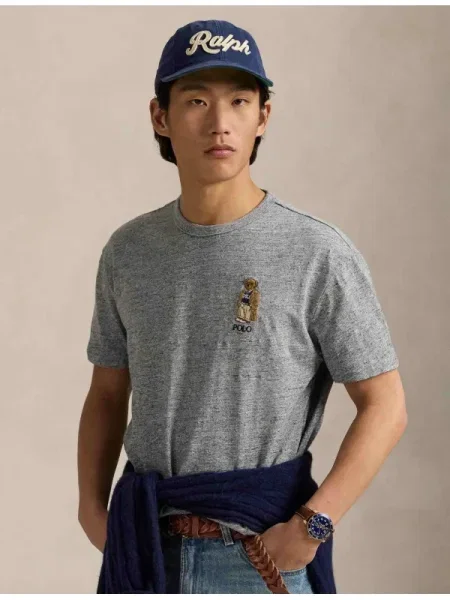 POLO RALPH LAUREN Póló szürke