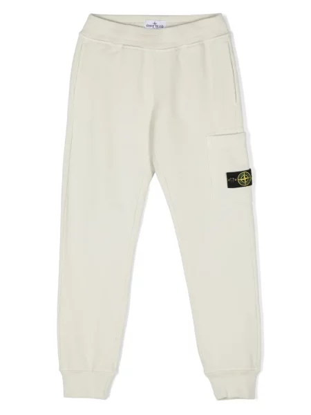 Spodnie dziecięce Stone Island zielone
