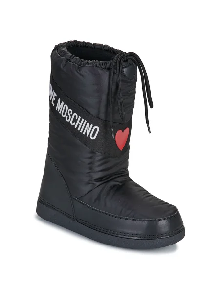 Cizme de zăpadă Love Moschino negru
