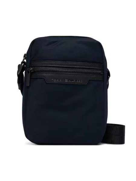 Tommy Hilfiger Мъжка чантичка Th Nylon Mini Reporter Тъмносин