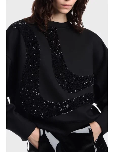 Свитер Emporio Armani черный