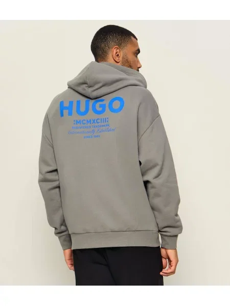 Hugo Blue Hanorac Nardimez | Relaxed fit gri
