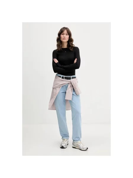 Mom jeans Karl Lagerfeld niebieskie