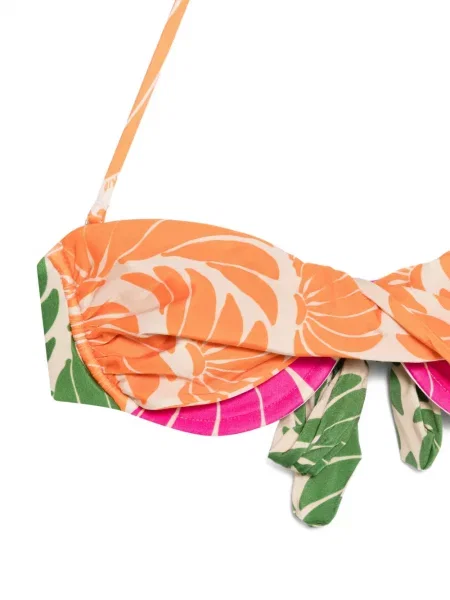 Bikini Farm Rio cu model floral roz