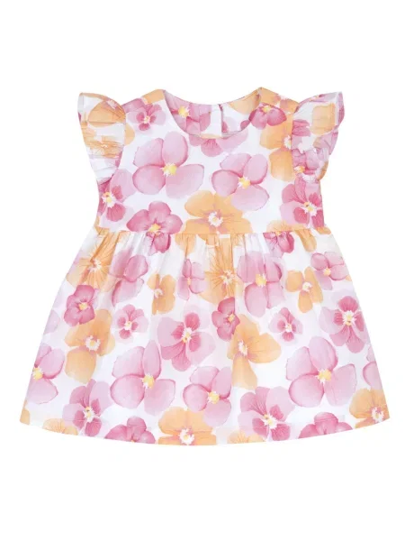 Chicco Rochie portocaliu / roz alb