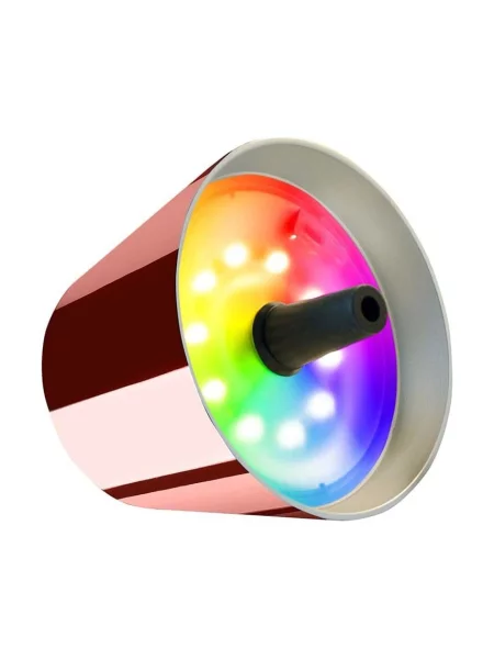 Led brezžična namizna svetilka Sompex Top roza