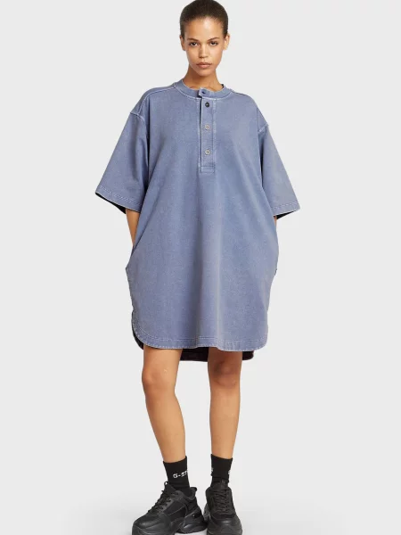 Сукня G-star Raw блакитна