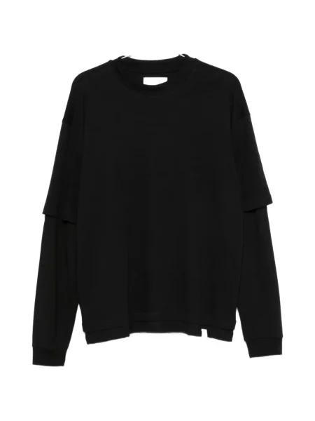 Lung tricou Woc negru