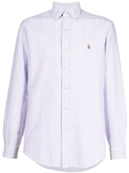 Cămașă Polo Ralph Lauren în carouri cu imagine roz