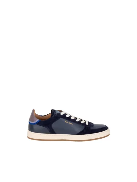 Sneakersy Paul Smith skórzane niebieskie