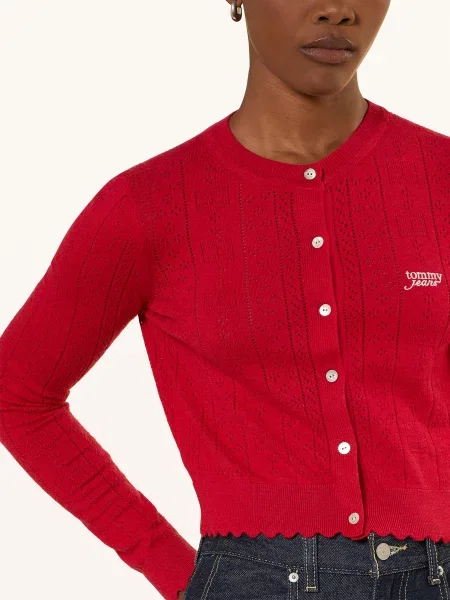 Tommy Jeans Svetr červená