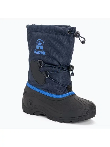 Śniegowce chłopięce Kamik navy granatowe