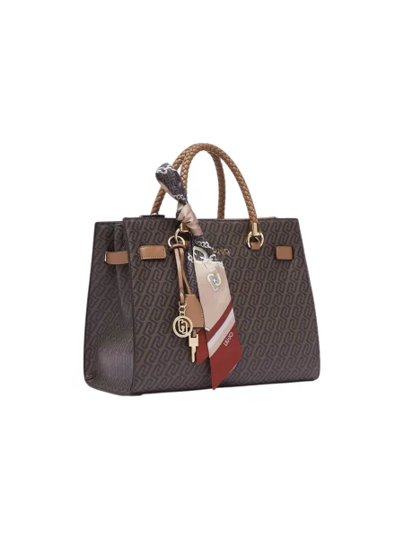 Geantă shopper Liu Jo din piele maro