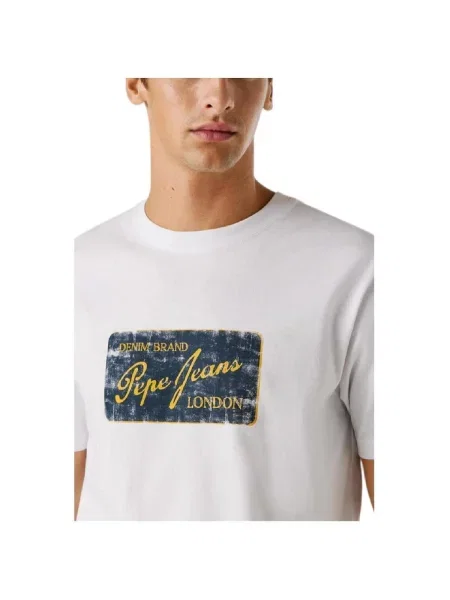 Tricou Pepe Jeans alb