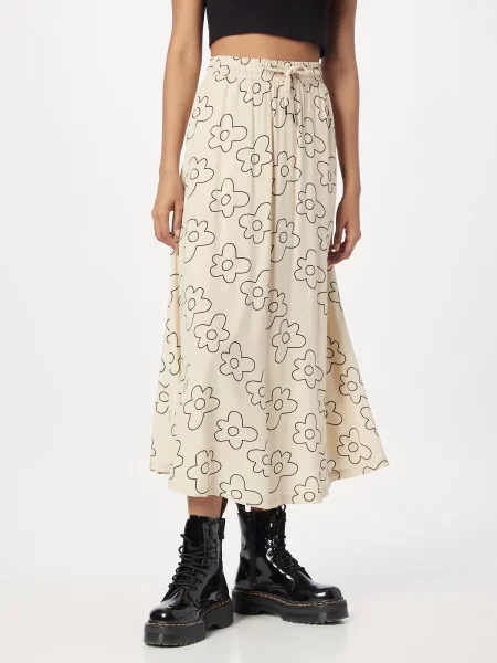 Urban Classics Fustă ecru negru