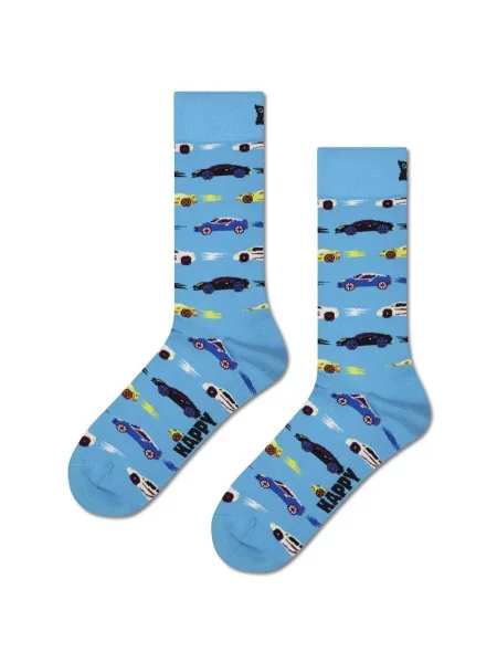 Csíkos alsó Happy Socks kék