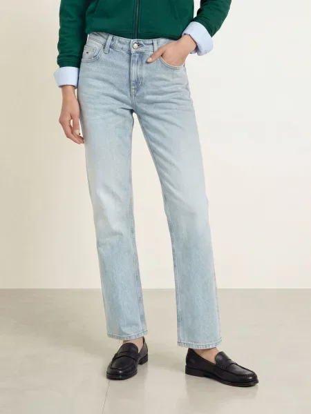 Tommy Jeans Rovné Džíny Sophie Low Straight denim light