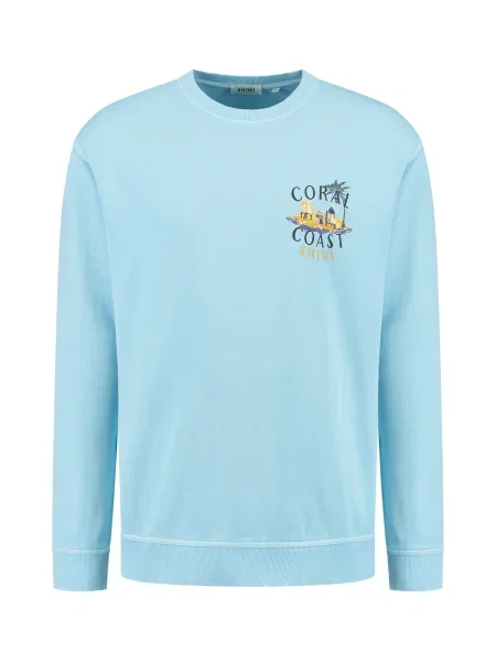 Shiwi Mikina Kyle Island marine modrá / světlemodrá / kari černá