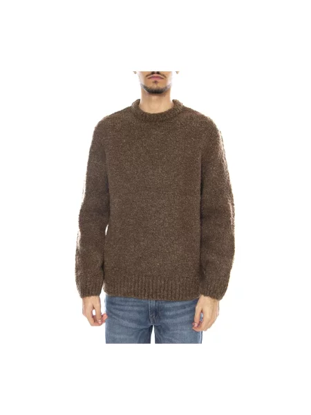 Dzianinowy sweter Edwin beżowy