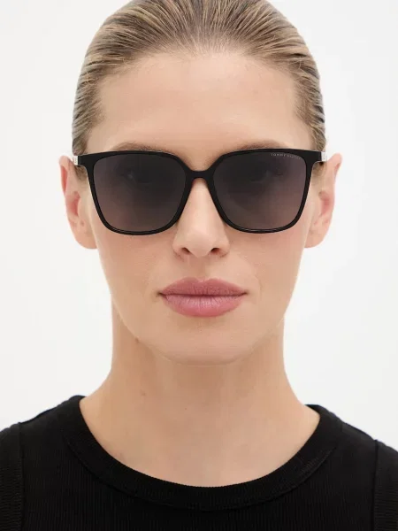 Sunčane naočale Tommy Hilfiger za žene TH crna