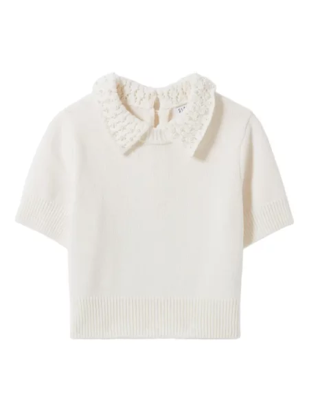 Polo Claudie Pierlot cu perle