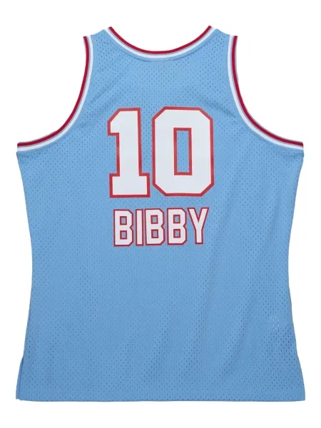 Cămașă Mitchell & Ness din jerseu albastru