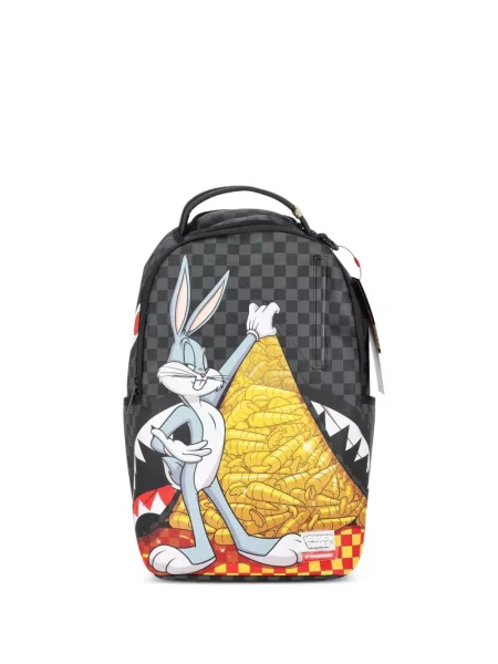 Rucsac Sprayground cu autograf gri