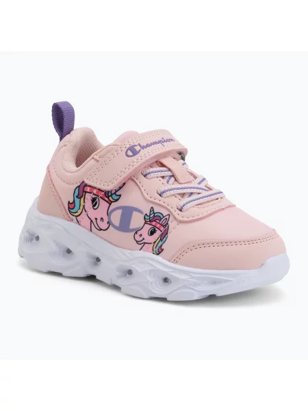 Детски обувки Champion Funfair Print TD Low Cut pmp/stn/multi розово