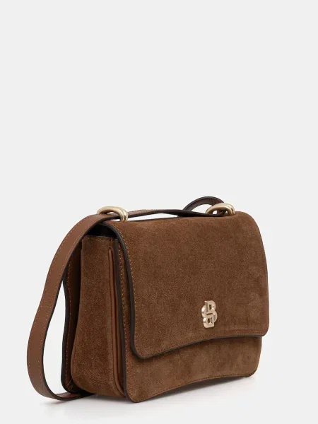 Torbica iz semiša BOSS BOSS BEYOND Crossb S rjava