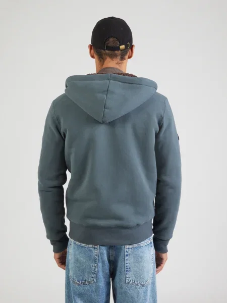 Superdry Hanorac BORG bazalt gri