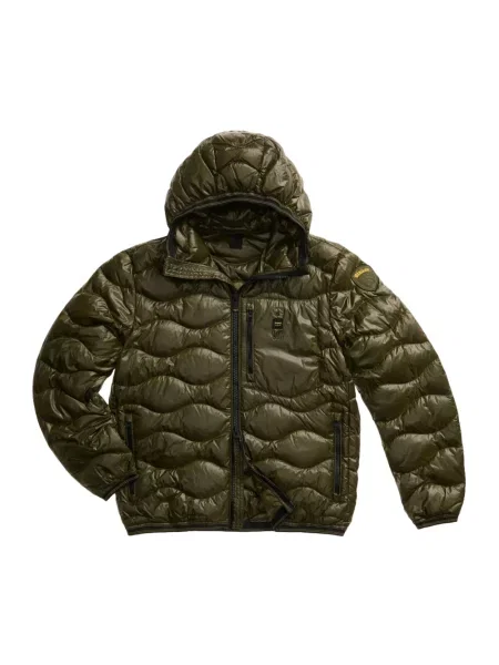 Kurtka puchowa Blauer zielona