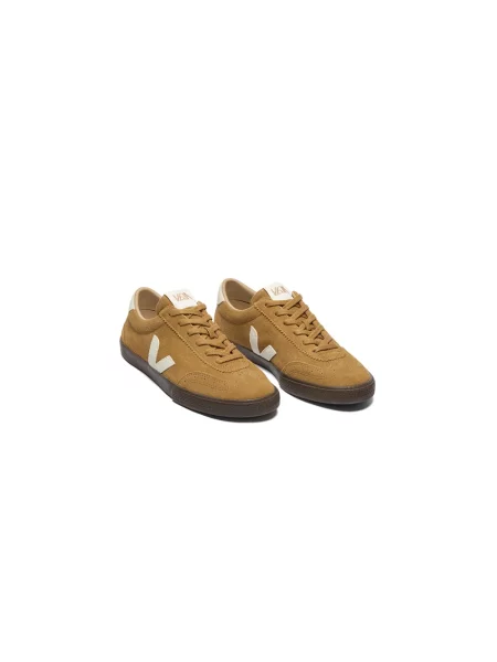 Sneakersy Veja Volley zamszowe brązowe