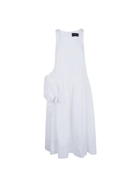 Sukienka Simone Rocha garniturowa zwężana biała