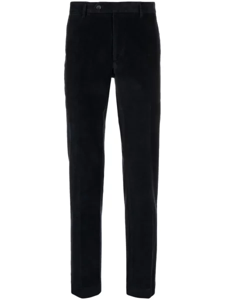 Pantaloni Hackett de catifea cord albastru