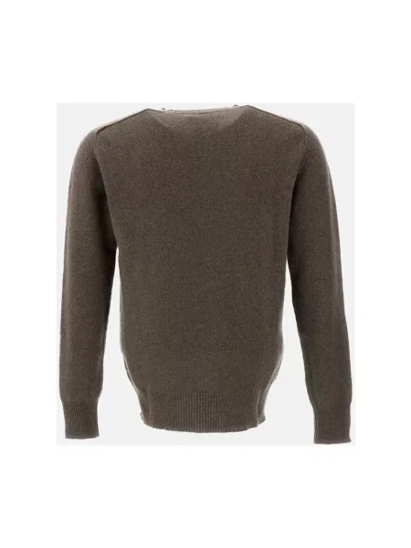 Sweter Customer Lovers z kaszmiru brązowy