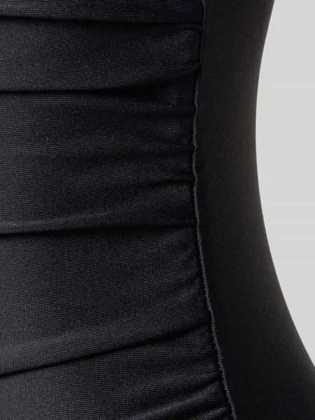 Strój kąpielowy krój slim fit z marszczeniami Jake*s Casual czarny