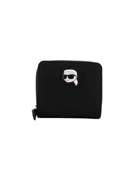 KARL LAGERFELD Malá dámska peňaženka čierna